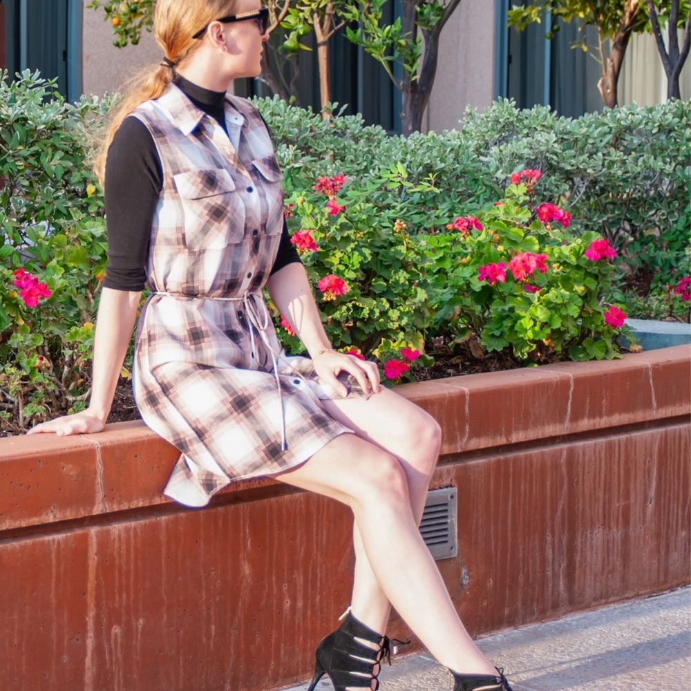 Highline Collective Button Down Shirt Dress